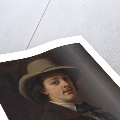 Portrait of the writer Paul Heyse, 1849 by Anonymous