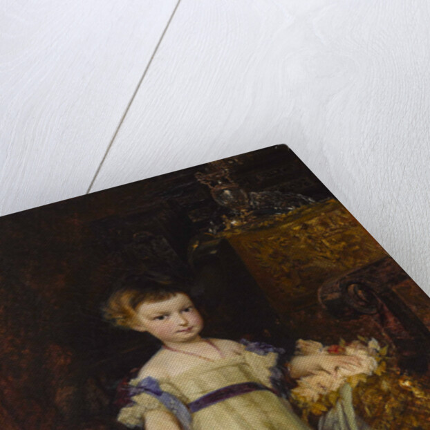 Archduchess Marie Valerie of Austria as Child, 1870 by Anonymous