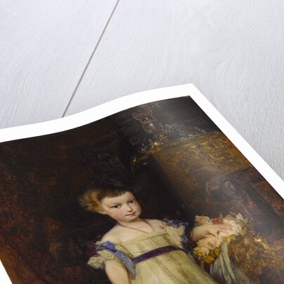 Archduchess Marie Valerie of Austria as Child, 1870 by Anonymous