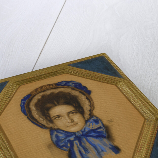 Daughter Mary with a Poke bonnet by Anonymous