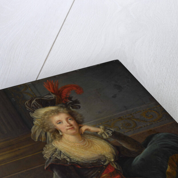 Portrait of Maria Carolina of Austria by Anonymous