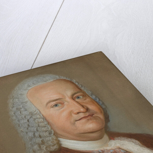 Portrait of Johann Sebastian Bach, ca 1730 by Anonymous