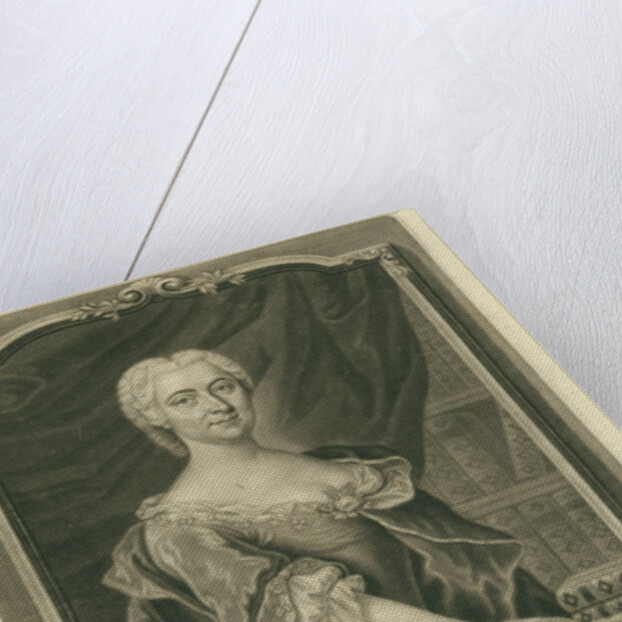 Luise Adelgunde Gottsched, born Kulmus, 1741 by Anonymous