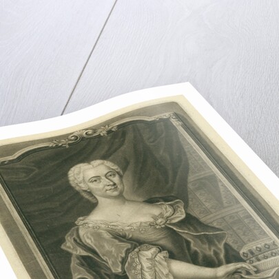 Luise Adelgunde Gottsched, born Kulmus, 1741 by Anonymous
