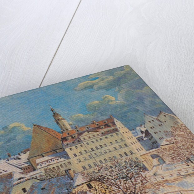 St. Thomas Church and St. Thomas School in Leipzig, 1838 by Anonymous