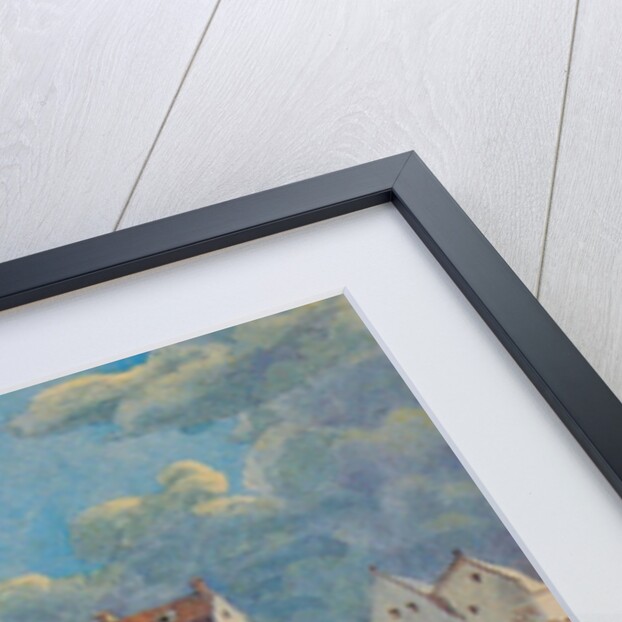 St. Thomas Church and St. Thomas School in Leipzig, 1838 by Anonymous