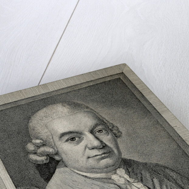 Portrait of Carl Philipp Emanuel Bach, 18th century by Anonymous