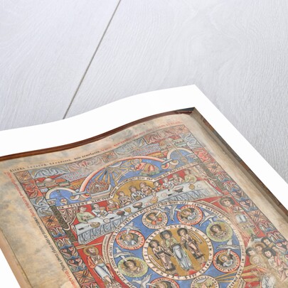 The Floreffe Bible.  Book of Job, c. 1170 by Anonymous