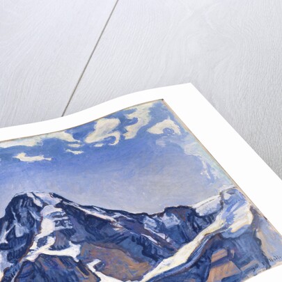 The Mönch with clouds, 1911 by Anonymous