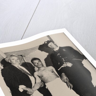 Giuseppe Zangara Arrested In Miami, 1933 by Anonymous