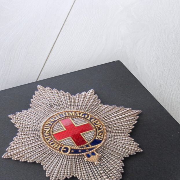 Order of the Garter Star, ca 1810-1815 by Anonymous