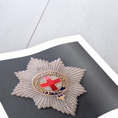 Order of the Garter Star, ca 1810-1815 by Anonymous