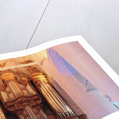 The Organ in the St. Catherines Church in Hamburg by Anonymous