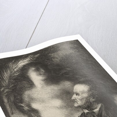 Richard Wagner and his Muse, 1886 by Anonymous