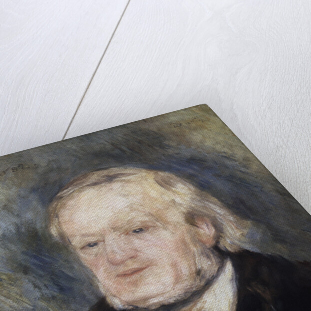 Portrait of the composer Richard Wagner, 1882 by Anonymous