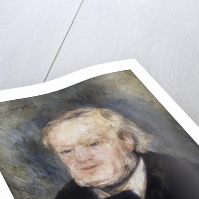 Portrait of the composer Richard Wagner, 1882 by Anonymous