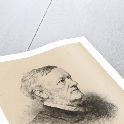 Portrait of the composer Richard Wagner by Anonymous