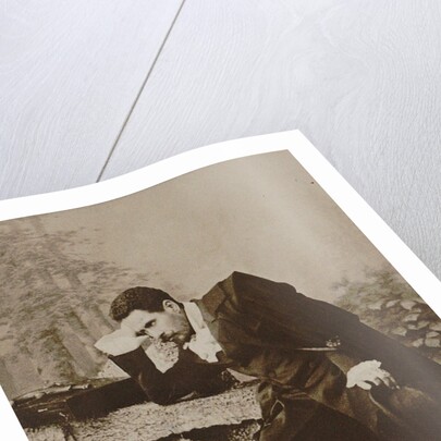 Nikolay Figner as Lensky in opera Eugene Onegin by Pyotr Tchaikovsky, 1880s by Anonymous