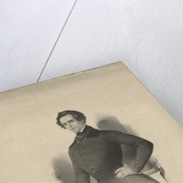 Portrait of the Composer Richard Wagner, 1840s by Anonymous