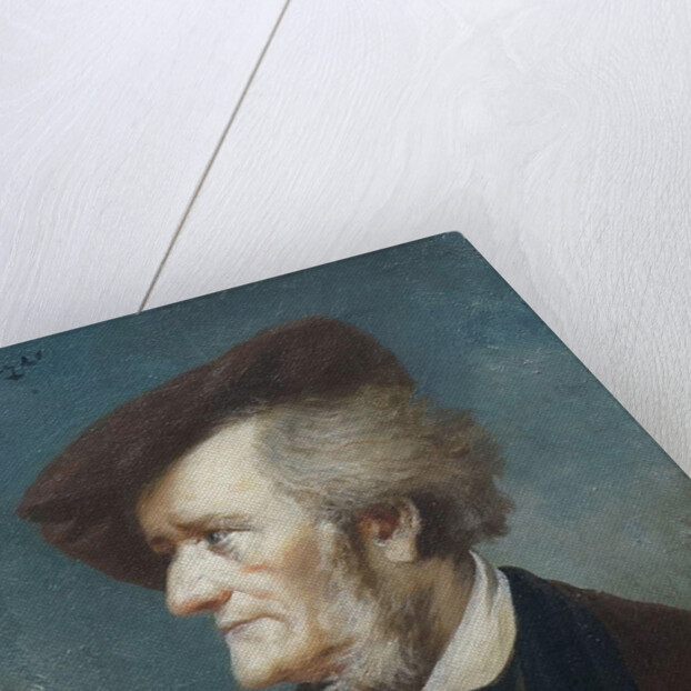 Portrait of the Composer Richard Wagner by Anonymous