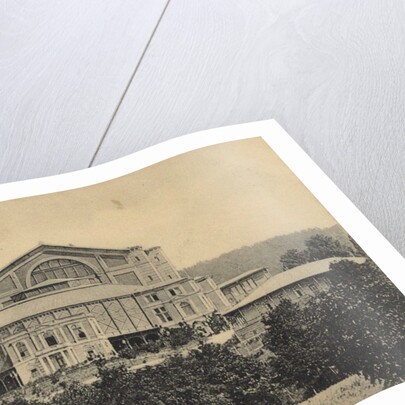 The Bayreuth Festival Theatre, 1900s by Anonymous
