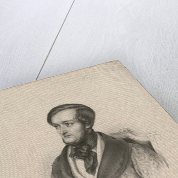 Portrait of the composer Richard Wagner, 1843 by Anonymous