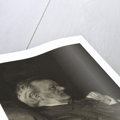 Portrait of the composer Richard Wagner (the last picture taken from life), 1883 by Anonymous
