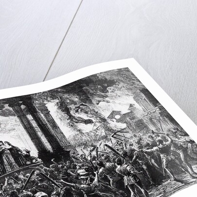 The opera Rienzi by Richard Wagner, at the Her Majestys Theatre in London, 1879, 1879 by Anonymous