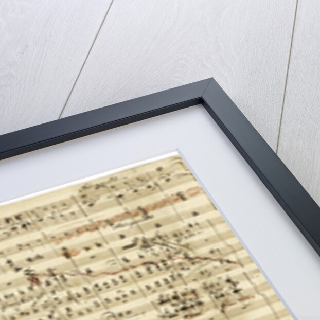 Autograph manuscript of Das Liebesmahl der Apostel, 1843 by Anonymous
