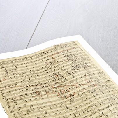 Autograph manuscript of Das Liebesmahl der Apostel, 1843 by Anonymous