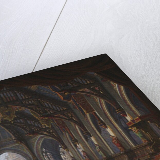 Set design for Opera Tannhäuser by Richard Wagner. Paris, Théâtre de lOpéra-Le Peletier, 13.03.1861 by Anonymous