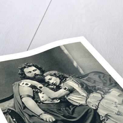 Ludwig and Malvina Schnorr von Carolsfeld as Tristan and Isolde, 1865 by Anonymous