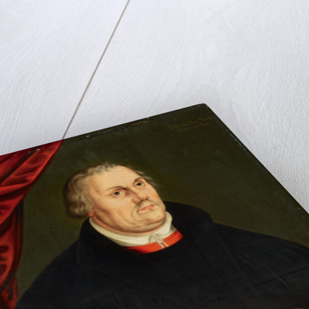 Portrait of Martin Luther by Anonymous
