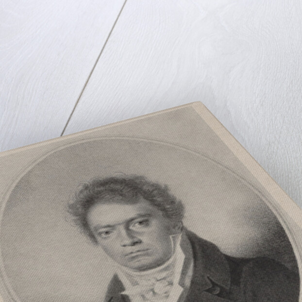 Portrait of Ludwig van Beethoven, 1814 by Anonymous