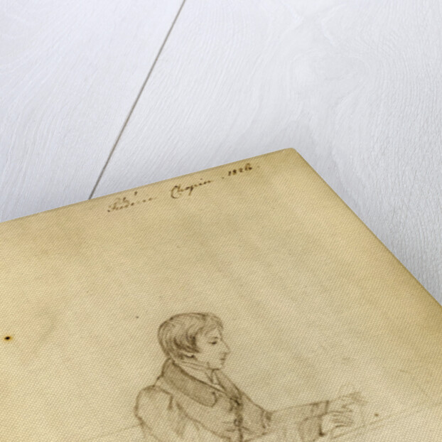 Portrait of Frédéric Chopin, 1826 by Anonymous