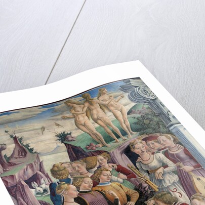 Allegory of March: Triumph of Venus, 1468-1470 by Anonymous