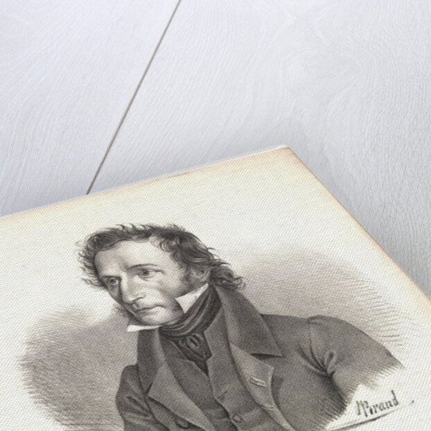 Portrait of Niccolò Paganini, 1830 by Anonymous