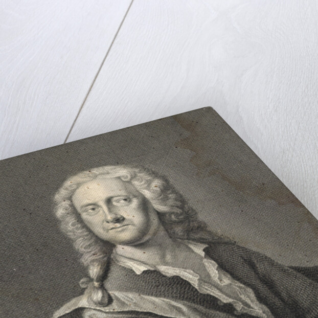 Portrait of Georg Philipp Telemann, 1730 by Anonymous