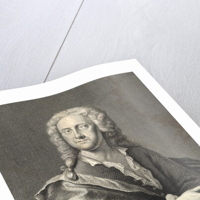 Portrait of Georg Philipp Telemann, 1730 by Anonymous