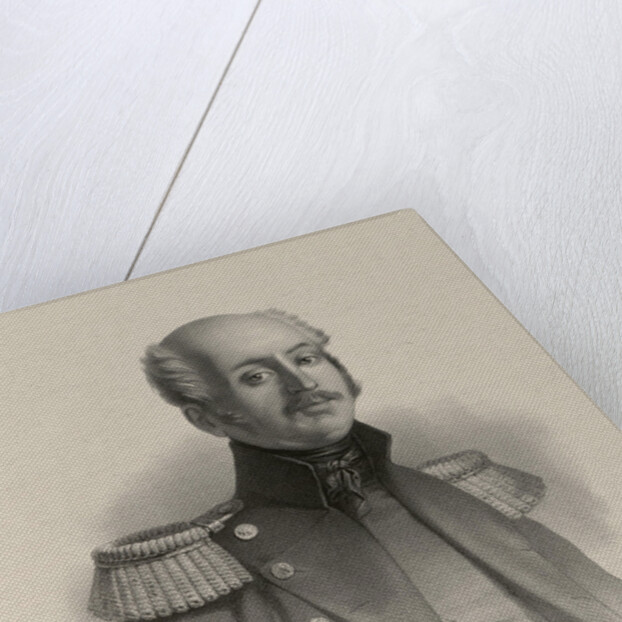 Portrait of Admiral Ferdinand Baron von Wrangel, 1830-1840s by Anonymous