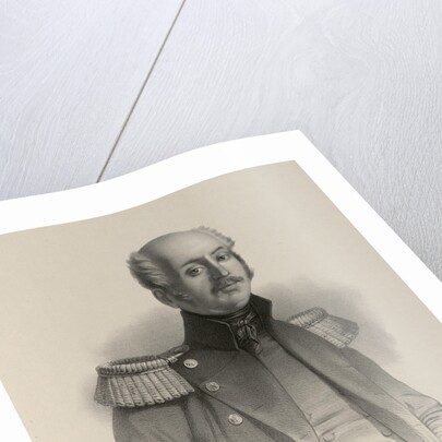 Portrait of Admiral Ferdinand Baron von Wrangel, 1830-1840s by Anonymous