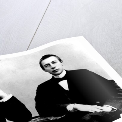 Sergei Rachmaninov and pianist and conductor Alexander Siloti, 1902 by Anonymous