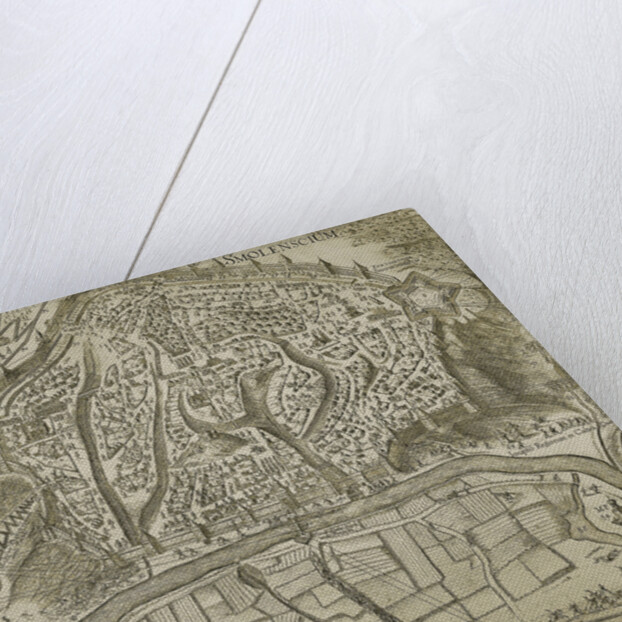 Smolensk and its surroundings, 1636 by Anonymous