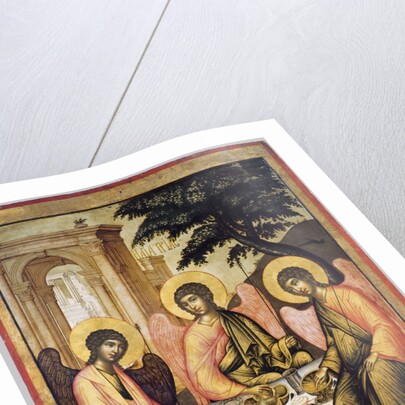 The Hospitality of Abraham (The Old Testament Trinity), 1671 by Anonymous