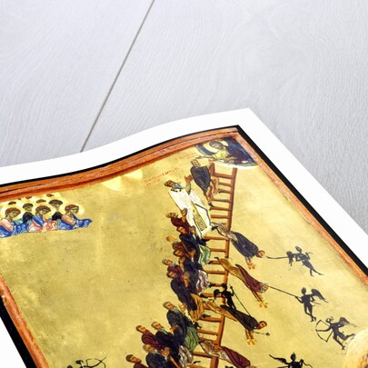 Heavenly Ladder of Saint John Climacus, 12th century by Anonymous