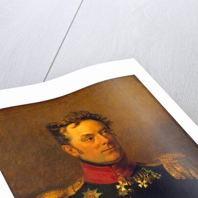 Portrait of General Yermolay Fyodorovich Kern, before 1825 by Anonymous