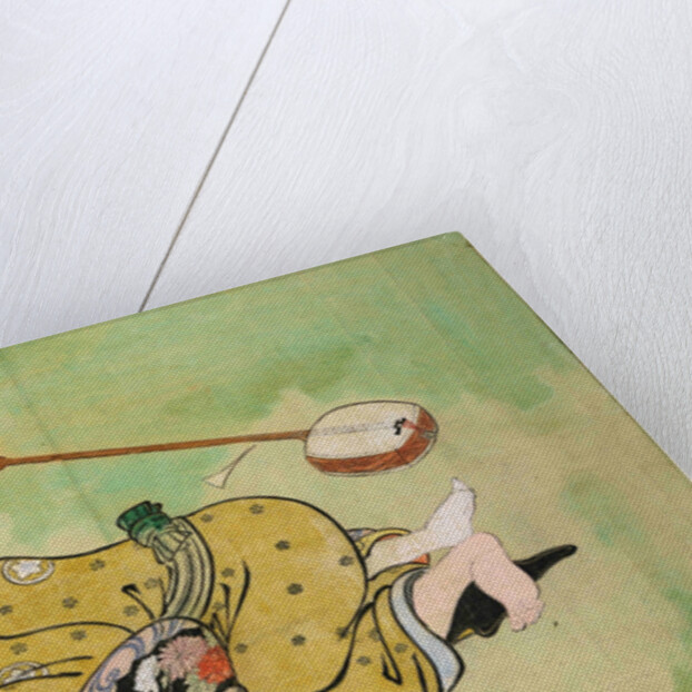 A man and geisha, ca 1714 by Anonymous