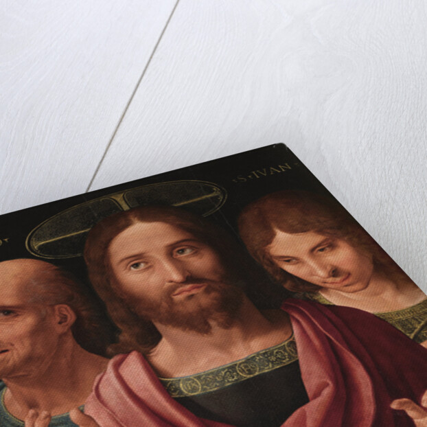 Salvator Mundi between Saints Peter and John, ca 1507 by Anonymous