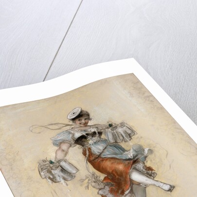 Die Schützenliesl (The shooting Liesl). Study, 1878 by Anonymous