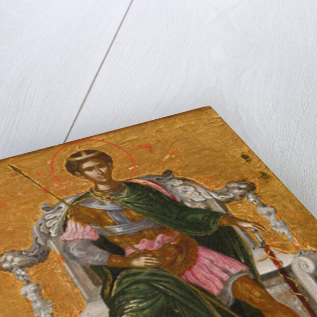 Saint Demetrius of Thessaloniki, ca 1567 by Anonymous